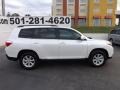 2013 Blizzard White Pearl Toyota Highlander V6  photo #8