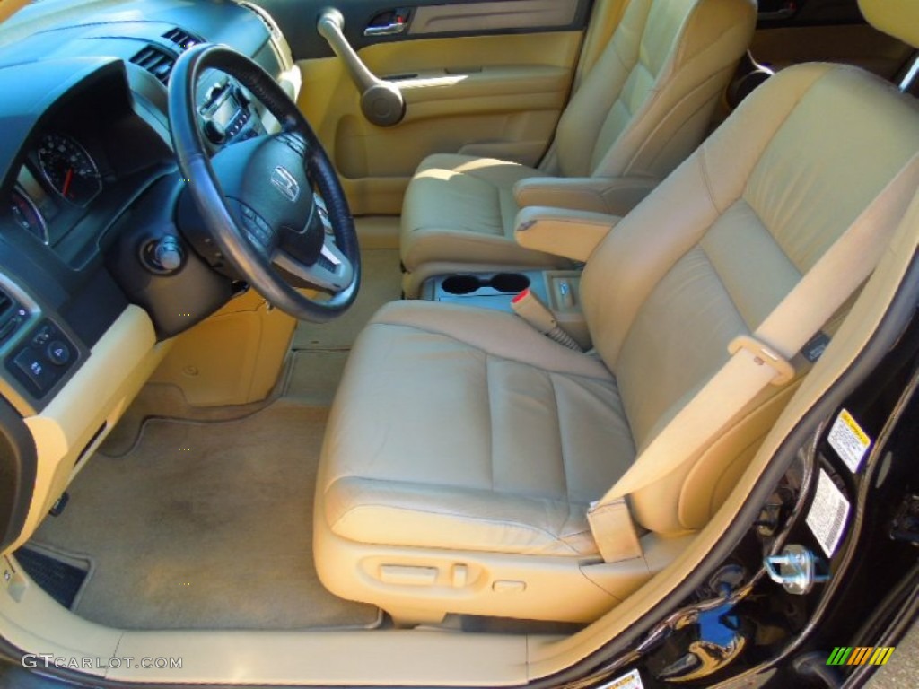 2008 CR-V EX-L - Nighthawk Black Pearl / Ivory photo #8
