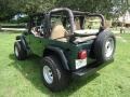 1999 Forest Green Pearlcoat Jeep Wrangler Sport 4x4  photo #2