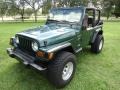 1999 Forest Green Pearlcoat Jeep Wrangler Sport 4x4  photo #7