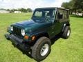 1999 Forest Green Pearlcoat Jeep Wrangler Sport 4x4  photo #21