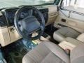 1999 Jeep Wrangler Camel Interior Prime Interior Photo