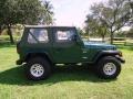 1999 Forest Green Pearlcoat Jeep Wrangler Sport 4x4  photo #26