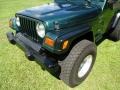1999 Forest Green Pearlcoat Jeep Wrangler Sport 4x4  photo #36