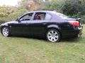 Black Sapphire Metallic 2007 BMW 5 Series 530i Sedan Exterior