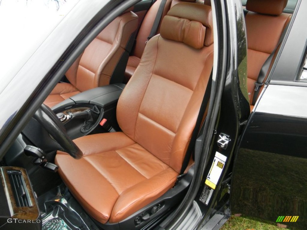 Auburn Interior 2007 BMW 5 Series 530i Sedan Photo #71843807