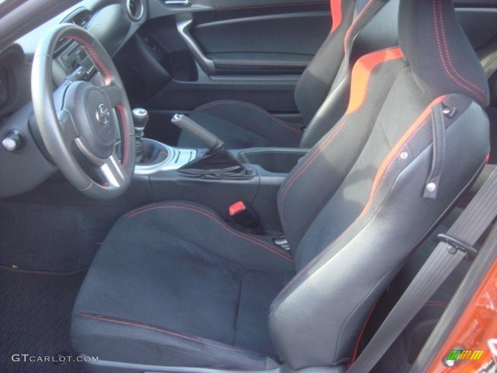 2013 FR-S Sport Coupe - Hot Lava Orange / Black/Red Accents photo #13