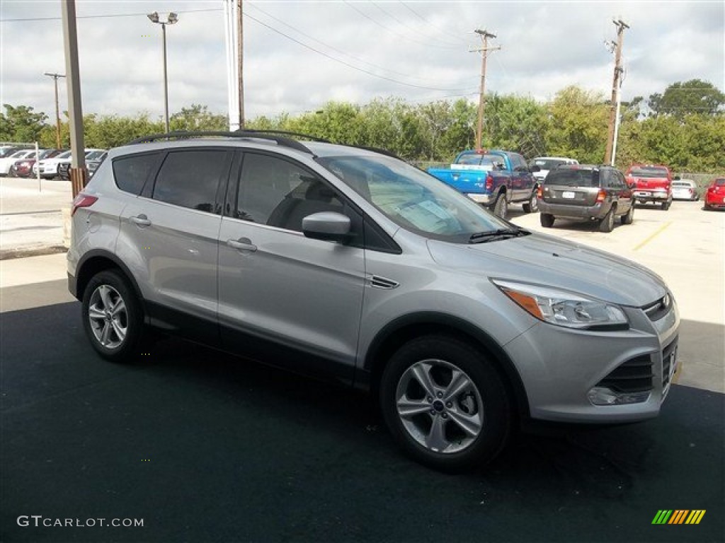 2013 Escape SE 1.6L EcoBoost - Ingot Silver Metallic / Medium Light Stone photo #11