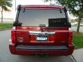 2008 Red Rock Crystal Pearl Jeep Commander Overland 4x4  photo #6