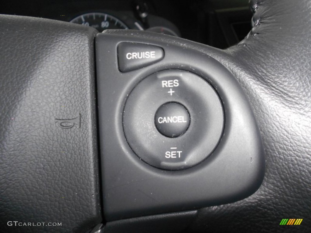 2012 CR-V EX-L 4WD - Crystal Black Pearl / Black photo #19