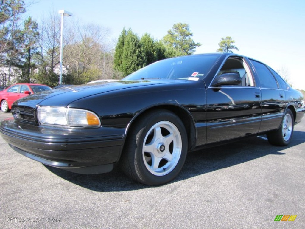 Black 1996 Chevrolet Impala SS Exterior Photo #71845398