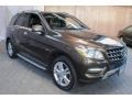 2012 Dakota Brown Metallic Mercedes-Benz ML 350 BlueTEC 4Matic  photo #7