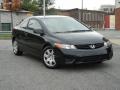 Nighthawk Black Pearl - Civic LX Coupe Photo No. 1