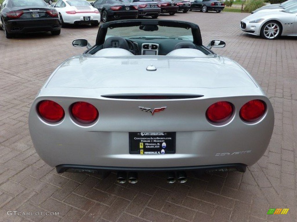 2005 Corvette Convertible - Machine Silver / Ebony photo #6