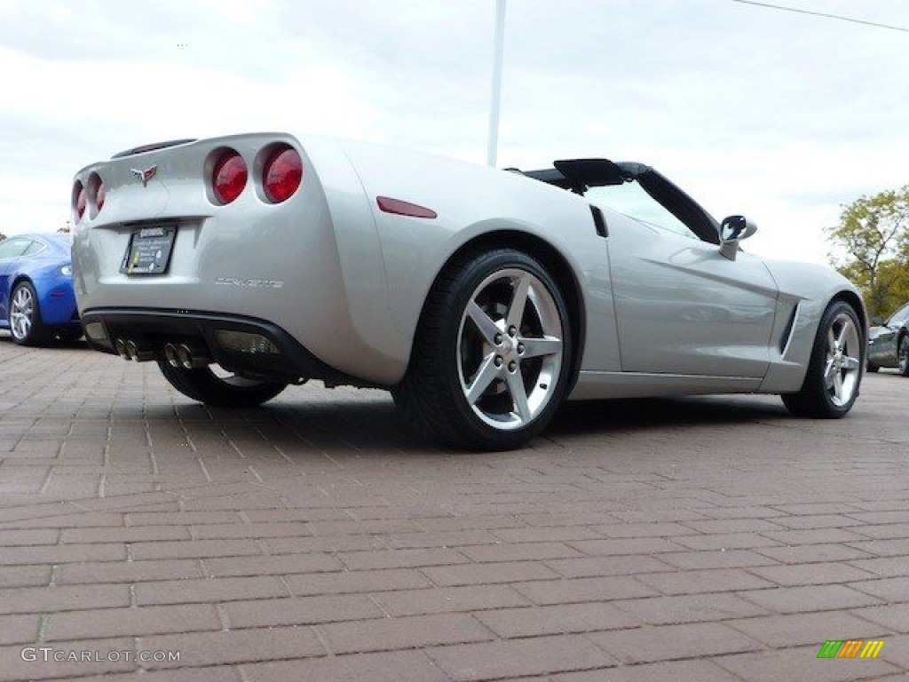 2005 Corvette Convertible - Machine Silver / Ebony photo #7