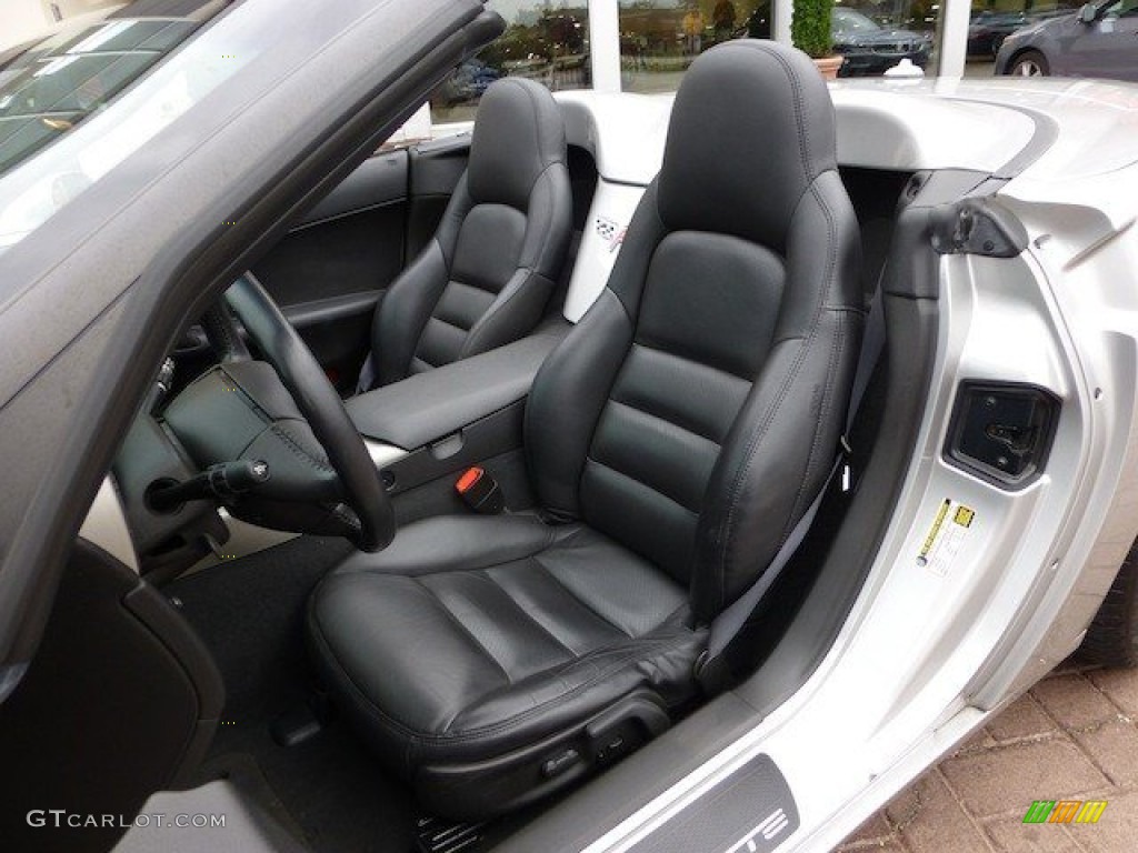 2005 Corvette Convertible - Machine Silver / Ebony photo #23