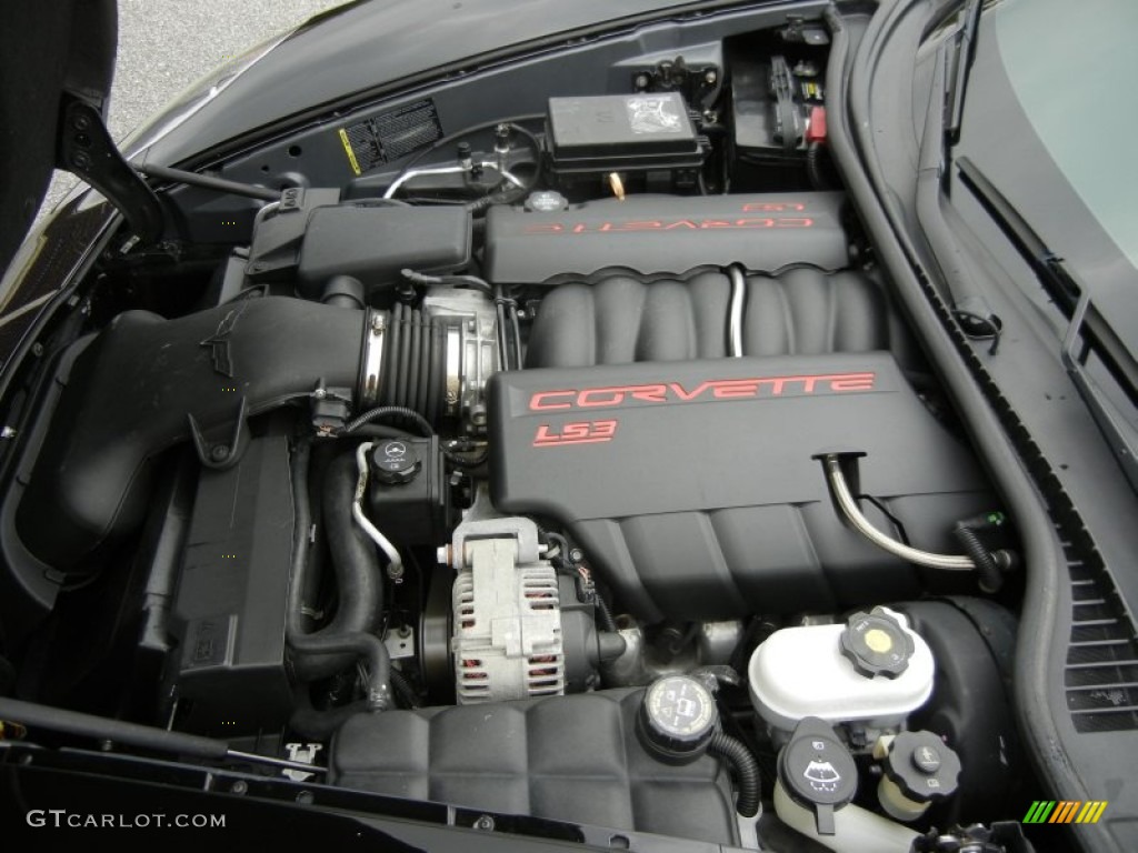 2009 Chevrolet Corvette Coupe 6.2 Liter OHV 16-Valve LS3 V8 Engine Photo #71847869