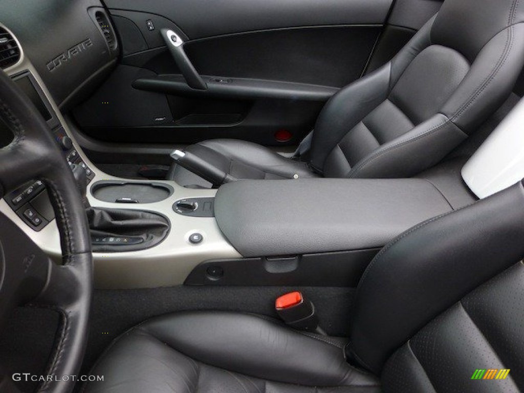 2005 Corvette Convertible - Machine Silver / Ebony photo #30