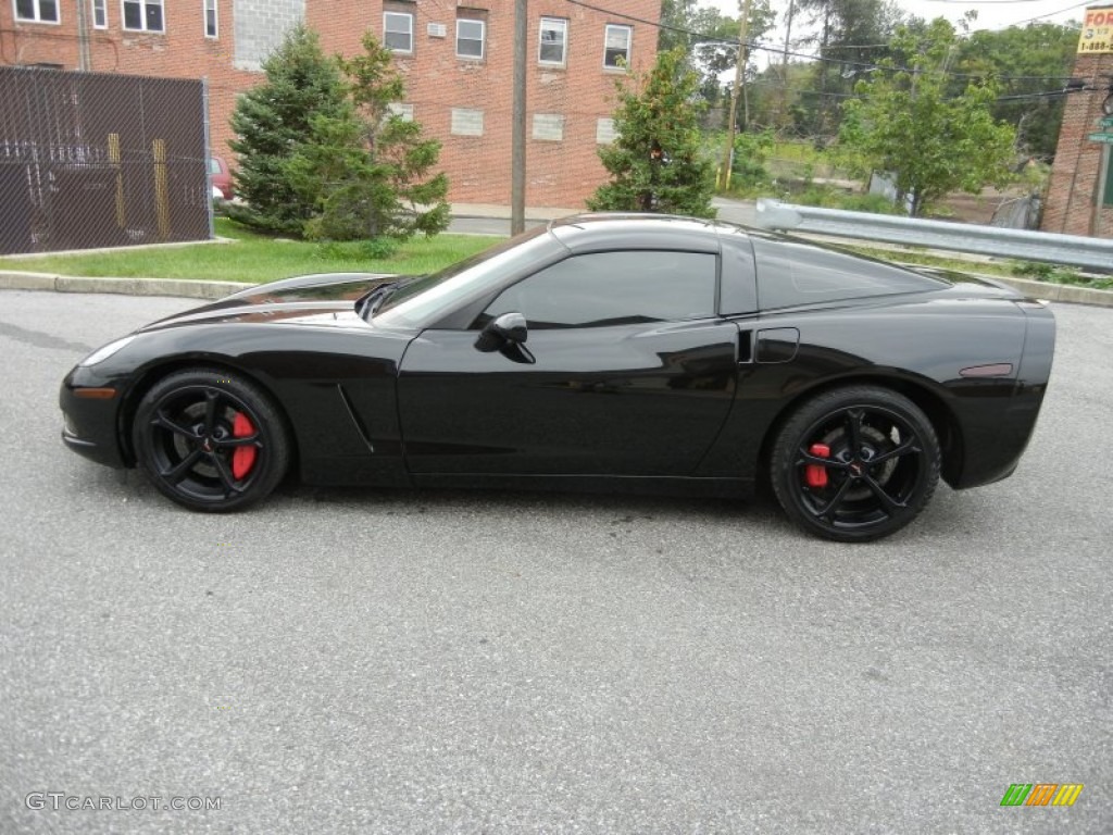 Black 2009 Chevrolet Corvette Coupe Exterior Photo #71847923