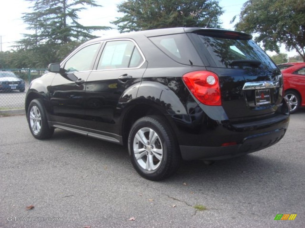 2010 Equinox LS - Black / Jet Black/Light Titanium photo #5