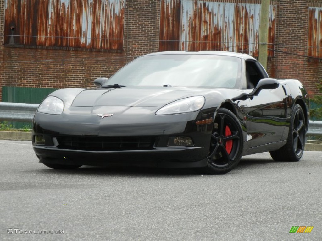 Black 2009 Chevrolet Corvette Coupe Exterior Photo #71848517
