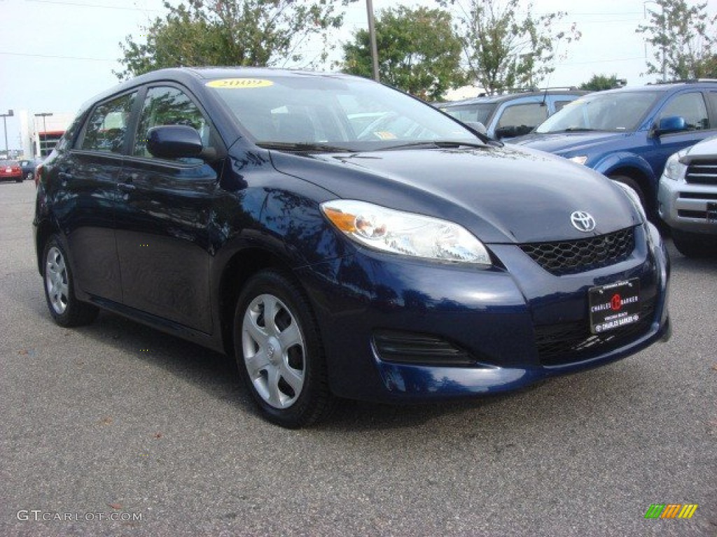 Nautical Blue Metallic Toyota Matrix