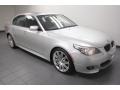 2010 Titanium Silver Metallic BMW 5 Series 550i Sedan  photo #8