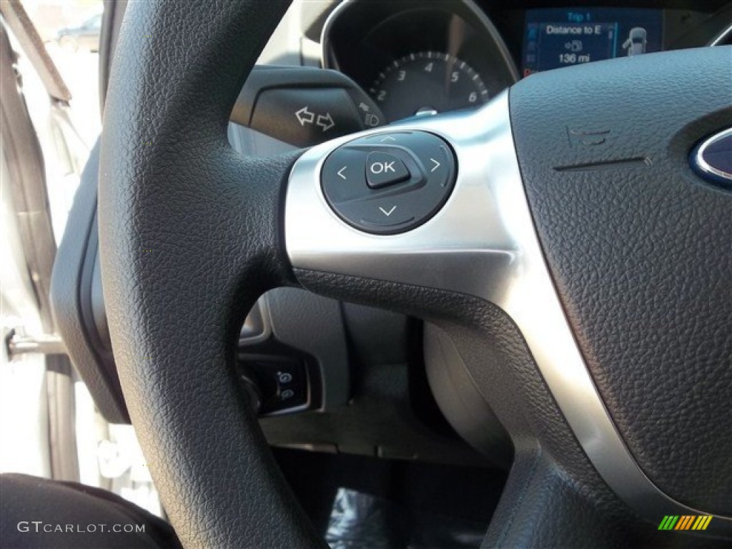 2013 Focus S Sedan - Ingot Silver / Charcoal Black photo #22