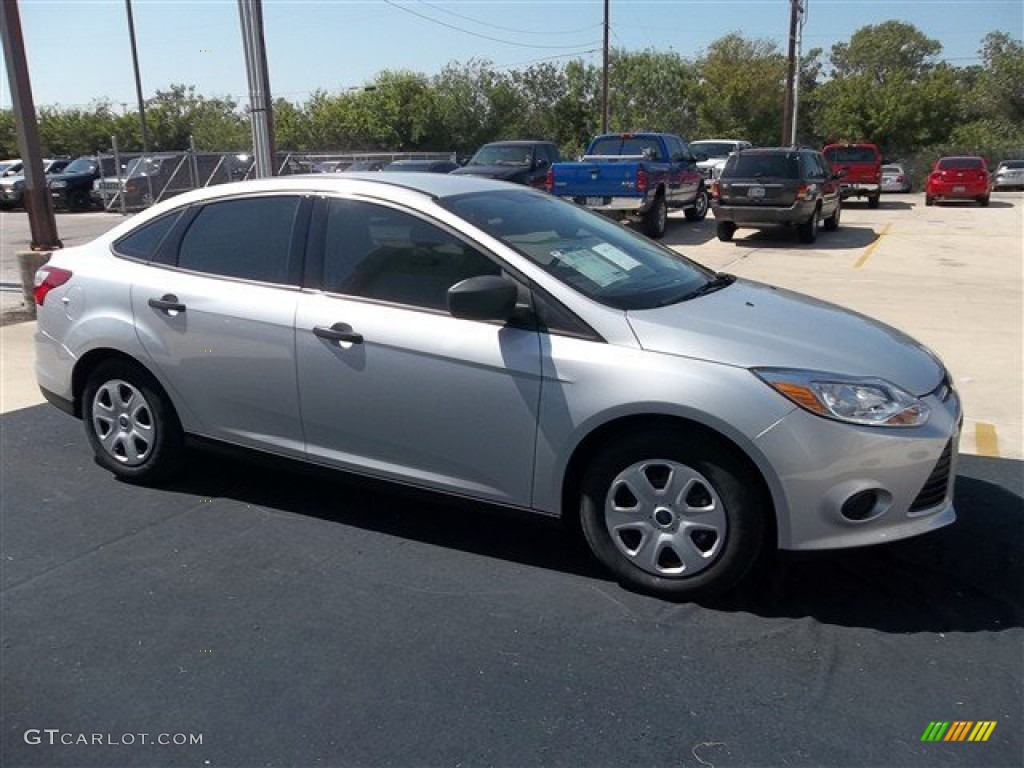 2013 Focus S Sedan - Ingot Silver / Charcoal Black photo #54