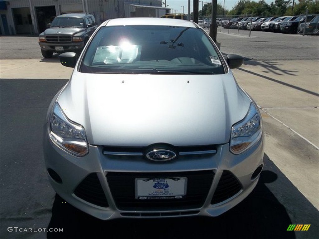 2013 Focus S Sedan - Ingot Silver / Charcoal Black photo #59
