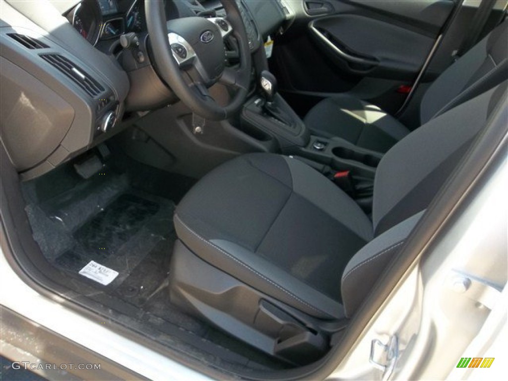 2013 Focus S Sedan - Ingot Silver / Charcoal Black photo #61