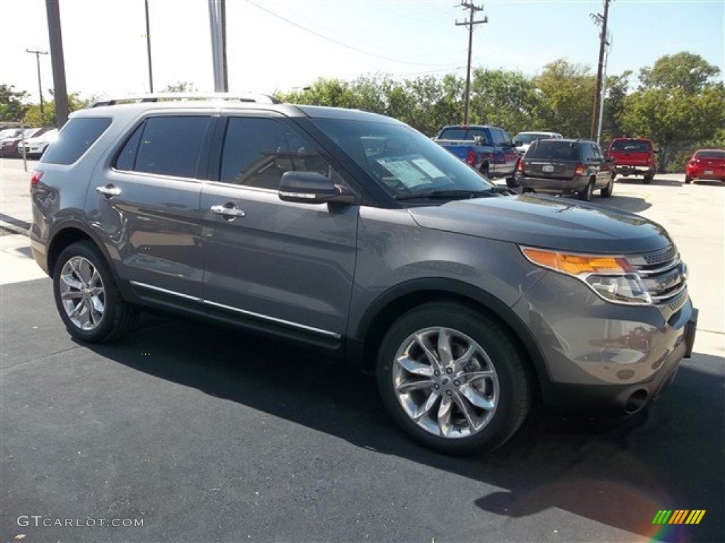 2013 Explorer Limited - Sterling Gray Metallic / Medium Light Stone photo #12