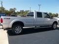 2012 Ingot Silver Metallic Ford F350 Super Duty Lariat Crew Cab 4x4  photo #11