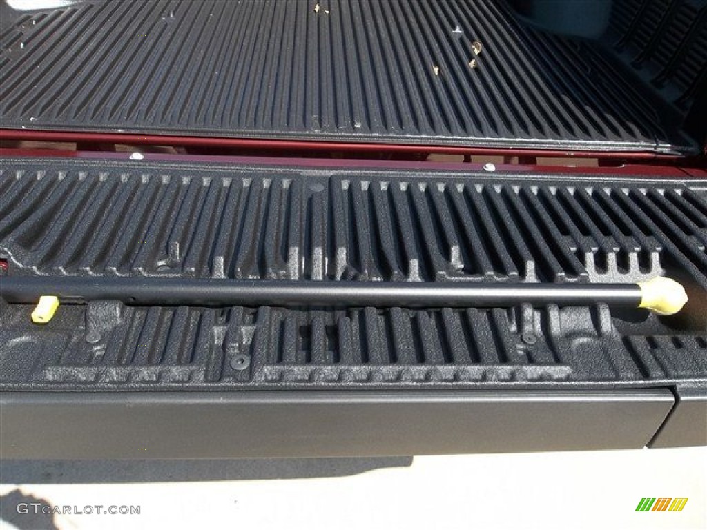 2012 F350 Super Duty Lariat Crew Cab 4x4 - Autumn Red / Adobe photo #6
