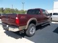 2012 Autumn Red Ford F350 Super Duty Lariat Crew Cab 4x4  photo #10