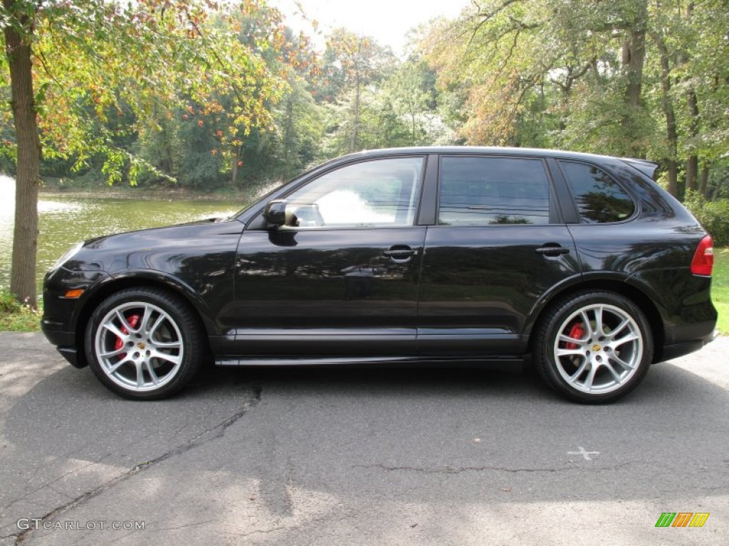 Basalt Black Metallic 2009 Porsche Cayenne GTS Exterior Photo #71852331