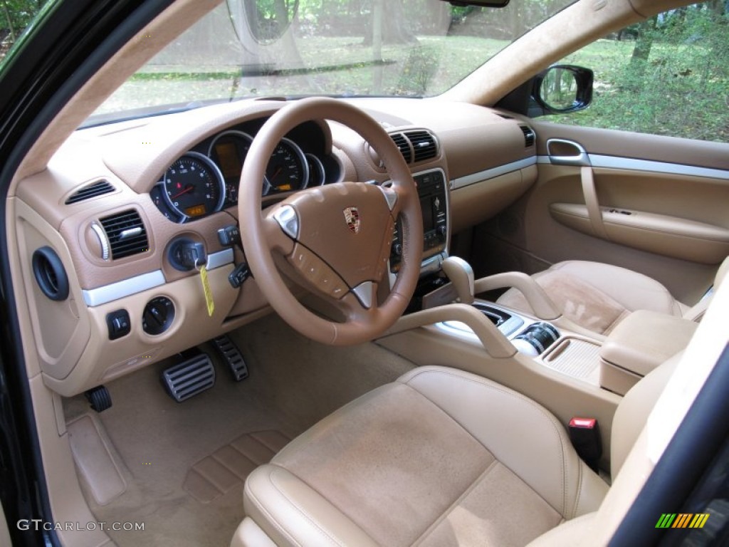 Havanna/Sand Beige Interior 2009 Porsche Cayenne GTS Photo #71852352
