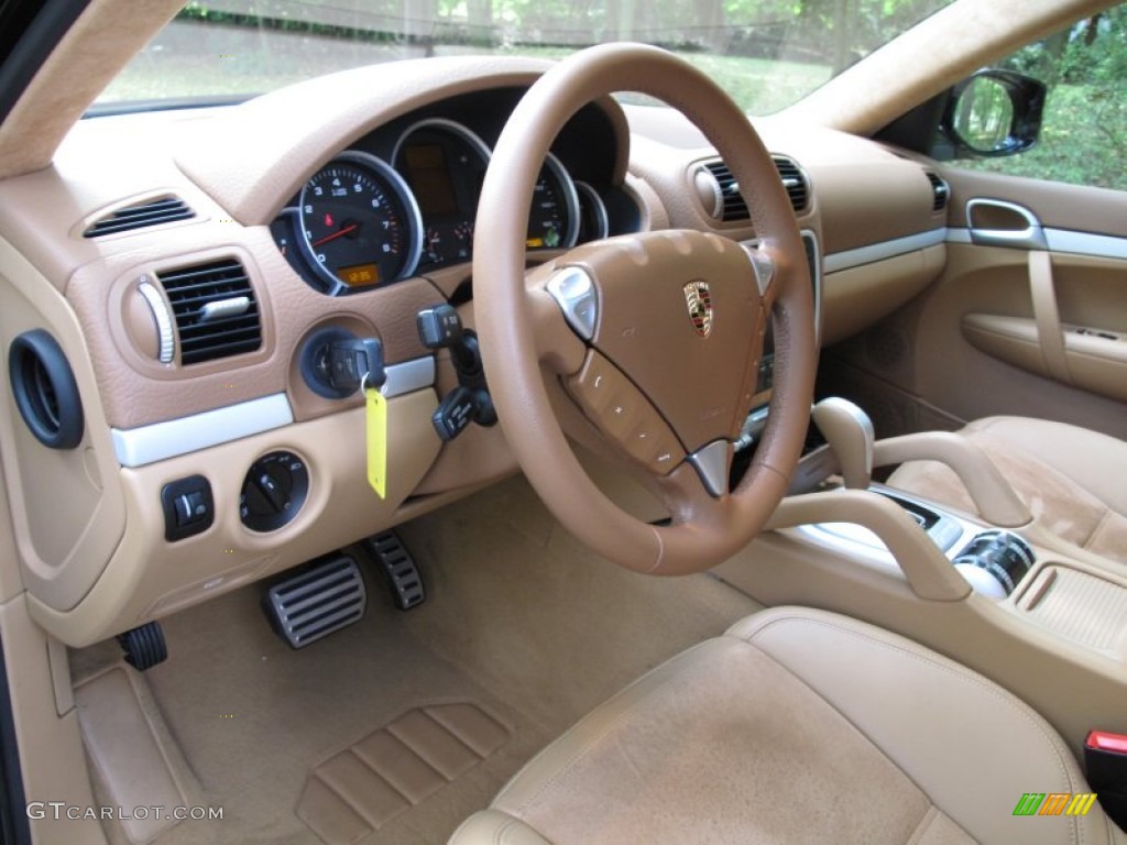 Havanna/Sand Beige Interior 2009 Porsche Cayenne GTS Photo #71852379