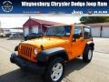 2013 Crush Orange Jeep Wrangler Sport S 4x4  photo #1
