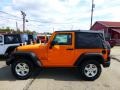 2013 Crush Orange Jeep Wrangler Sport S 4x4  photo #2