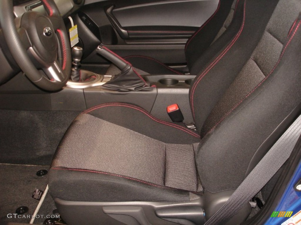 Black Cloth Interior 2013 Subaru BRZ Premium Photo #71853127