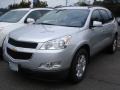 2012 Silver Ice Metallic Chevrolet Traverse LT  photo #1