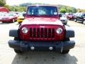 2013 Deep Cherry Red Crystal Pearl Jeep Wrangler Unlimited Sport 4x4  photo #8