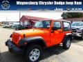 2013 Crush Orange Jeep Wrangler Sport 4x4  photo #1