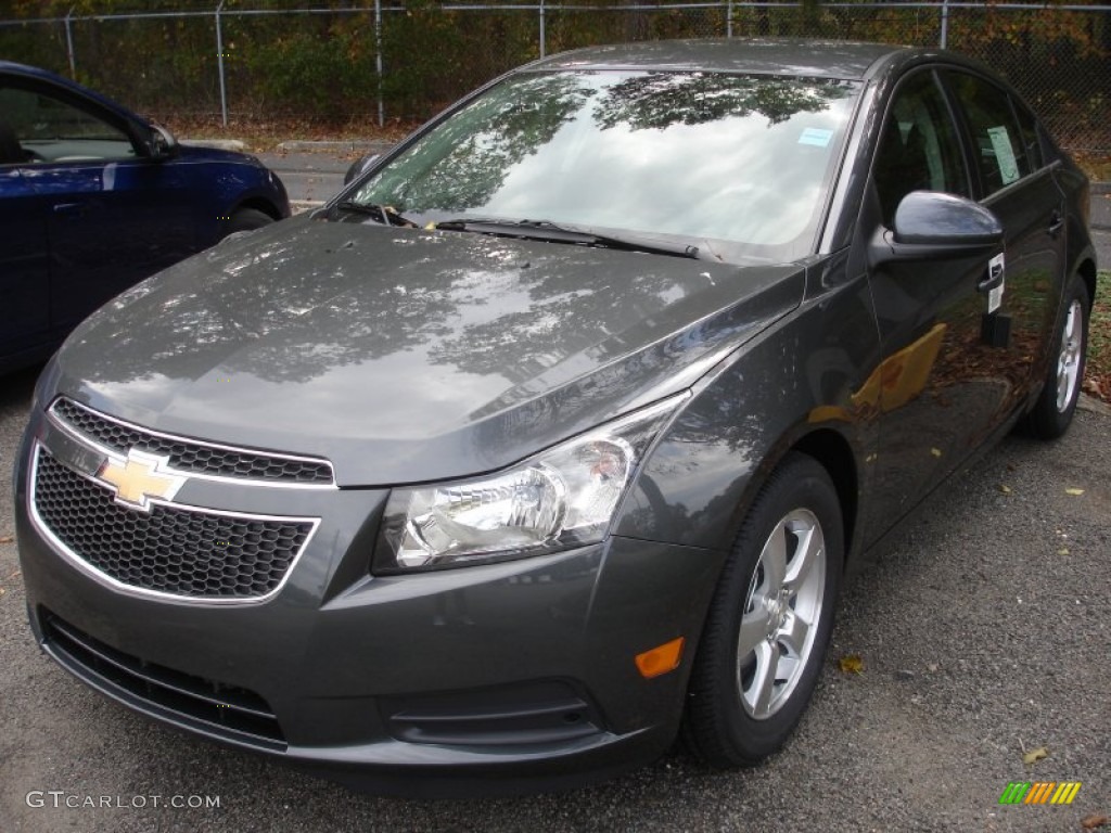 2013 Cruze LT - Cyber Gray Metallic / Jet Black photo #1