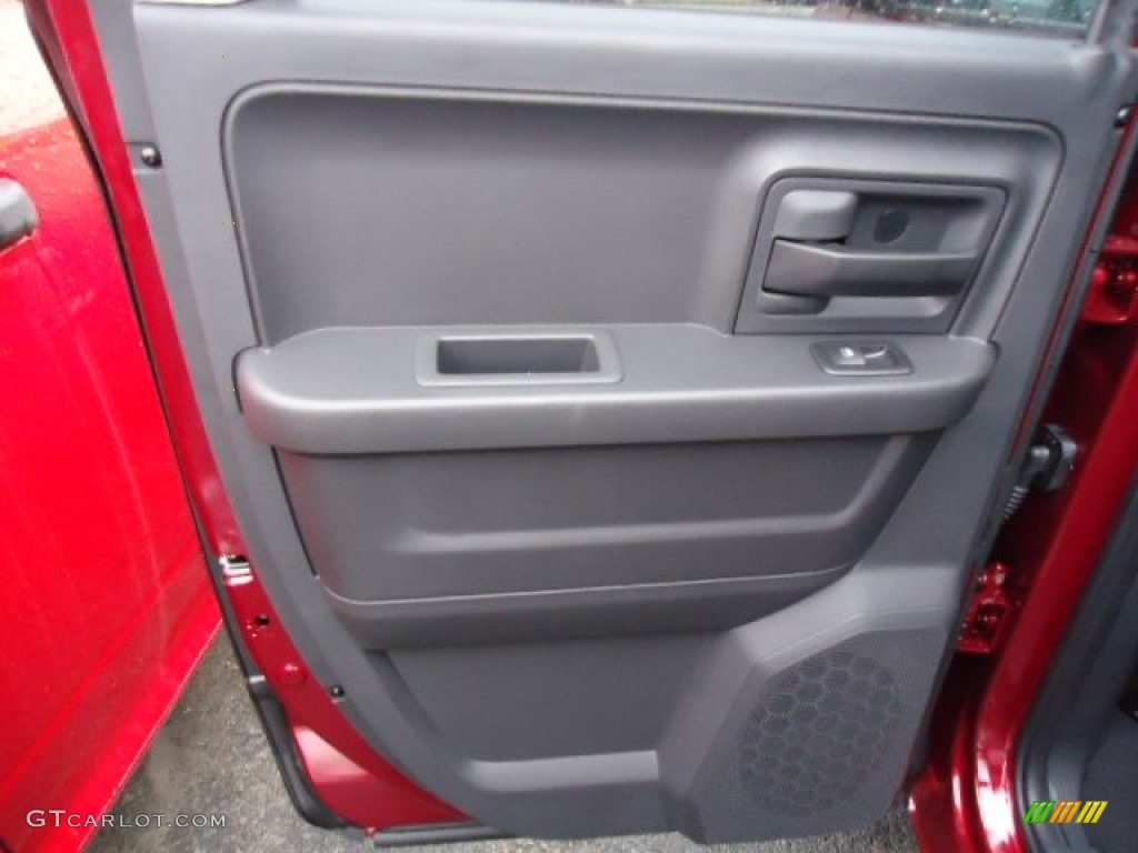 2012 Ram 1500 ST Quad Cab 4x4 - Deep Cherry Red Crystal Pearl / Dark Slate Gray/Medium Graystone photo #13