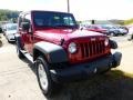 Deep Cherry Red Crystal Pearl - Wrangler Unlimited Sport S 4x4 Photo No. 7