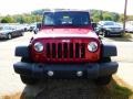 Deep Cherry Red Crystal Pearl - Wrangler Unlimited Sport S 4x4 Photo No. 8