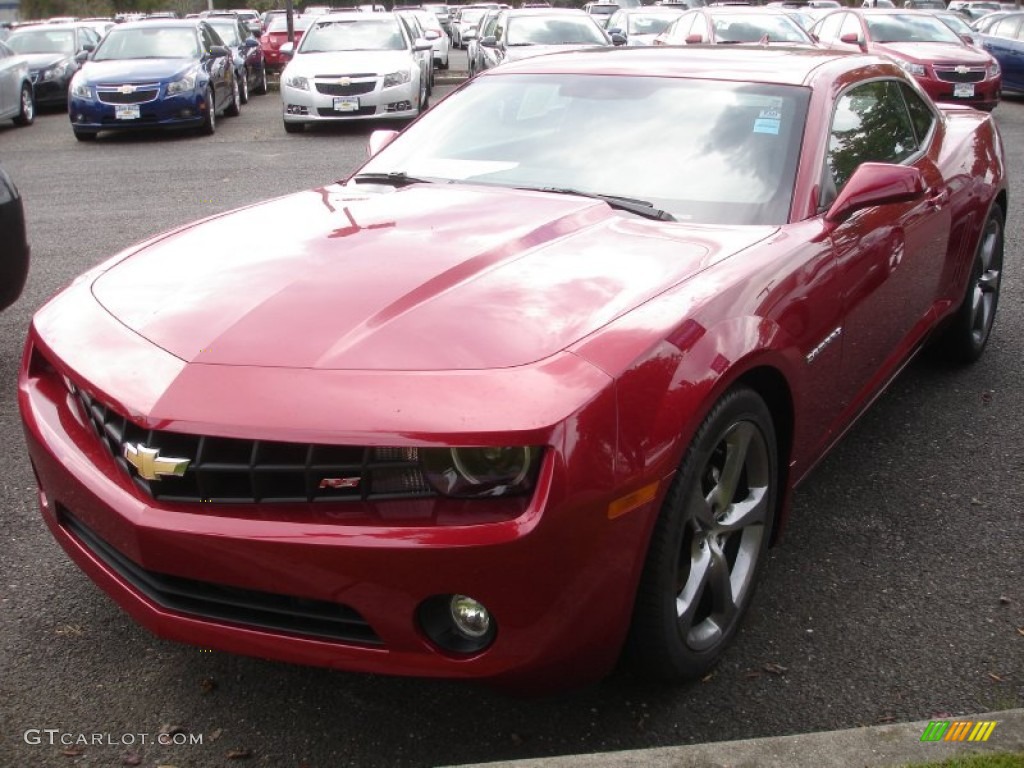 2013 Camaro LT/RS Coupe - Crystal Red Tintcoat / Black photo #1