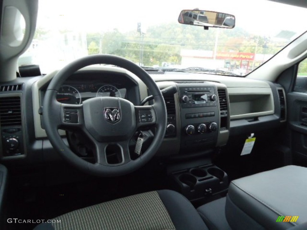2012 Ram 1500 Express Quad Cab 4x4 - Mineral Gray Metallic / Dark Slate Gray/Medium Graystone photo #13